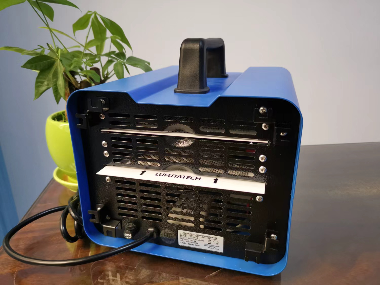 Ceramic Ozone Plate view 4