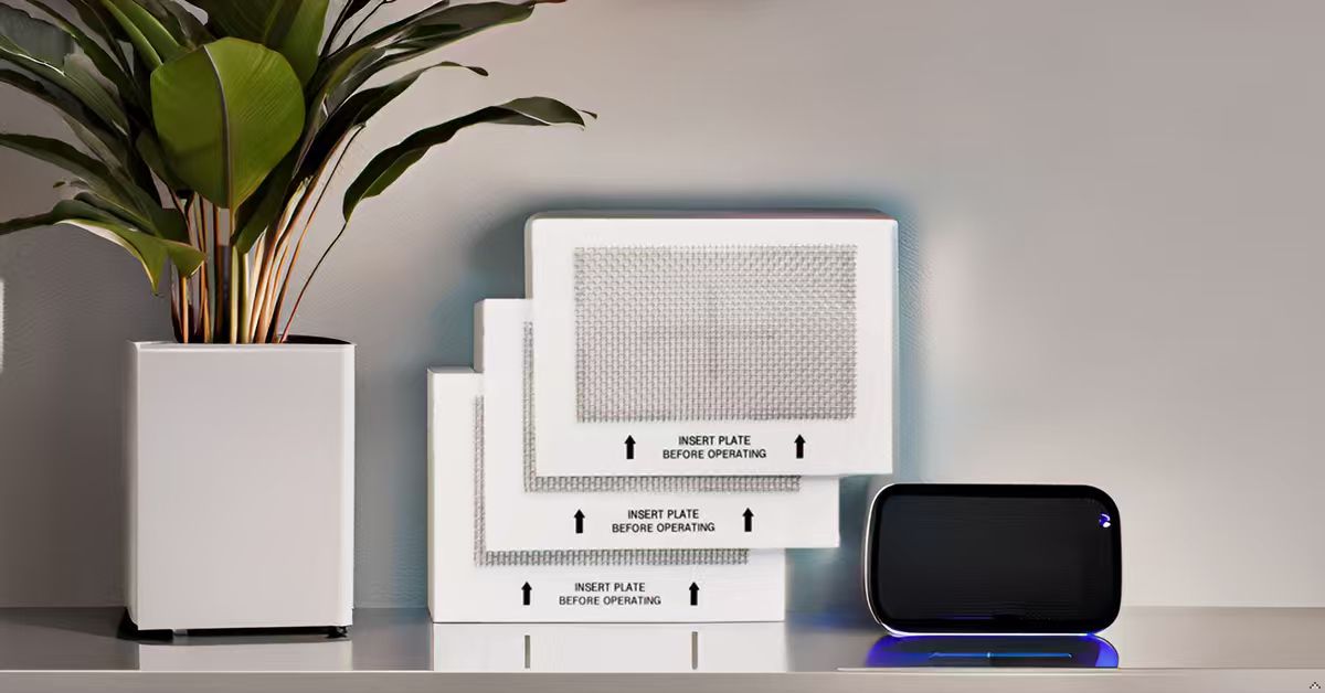 Ceramic Ozone Plate view 5